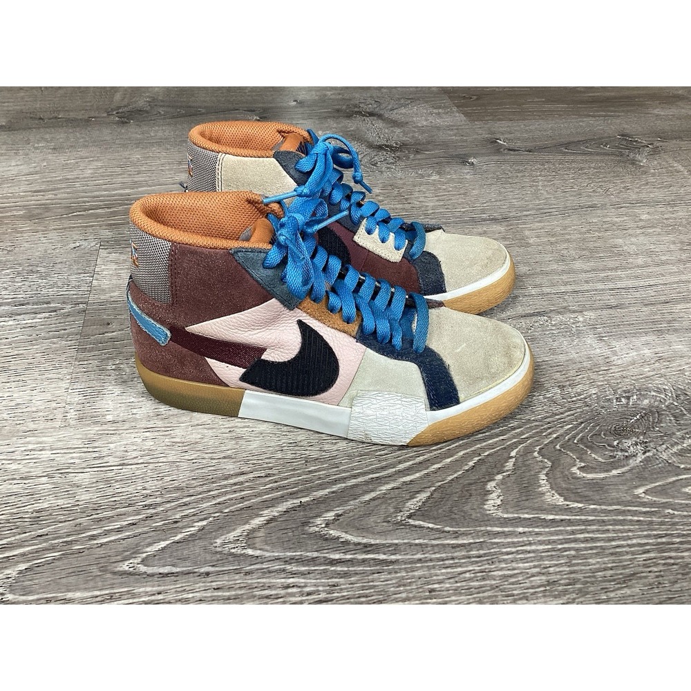 Nike SB Zoom Blazer Mid Premium Mosaic color DA8854-600 Mens Shoes Size 5